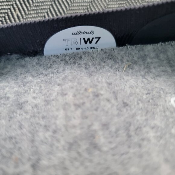 Allbirds Womens Tree Breezers Ballet Flats 7 Navy Knit Lightweight Sustainable - Picture 8 of 12